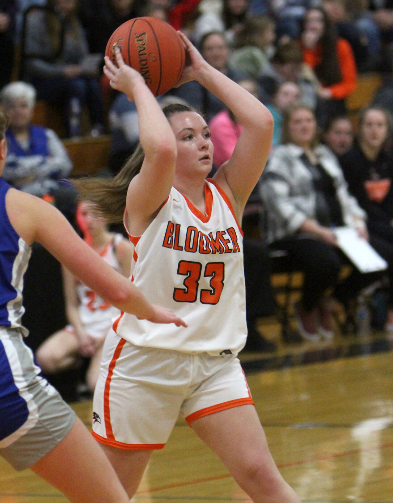 Cameron at Bloomer girls basketball 1-16-23